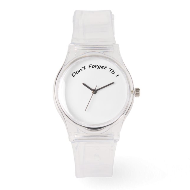 Glöm inte att titta på Dam Armbandsur (Framsida)