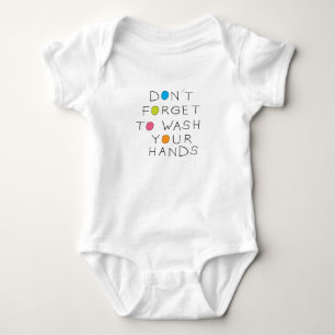 Glöm inte att tvätta händer t shirt