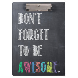 Glöm inte att vara den enorma clipboarden