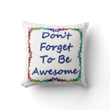 Glöm inte att vara enormt