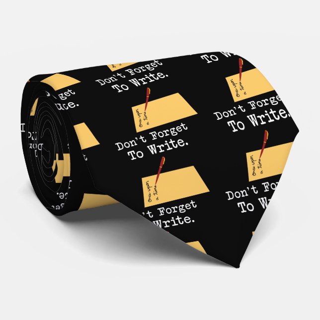 Glöm inte bort Skrivan Slips (Rullad)