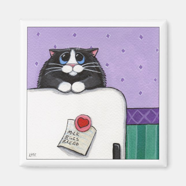 Glöm inte - Cat Magnet (Framsidan)