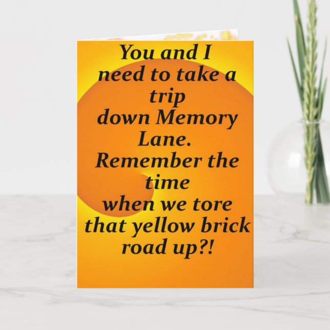 Glöm inte ditt vänkort kort (Framsida)