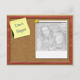 Glöm inte foto mall vykort