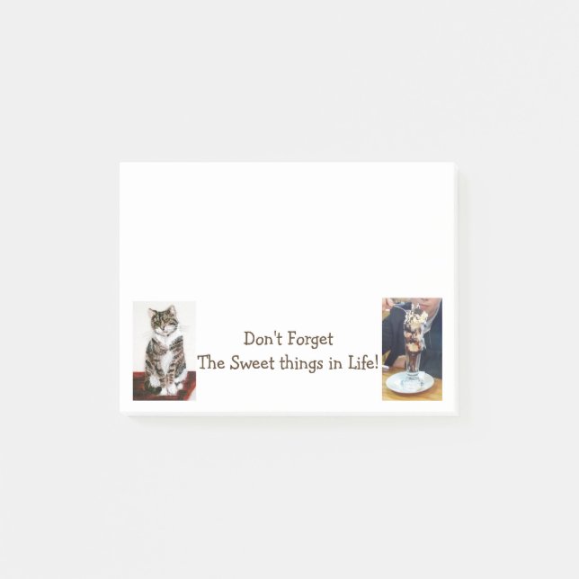 Glöm inte fotomall post-it block (Framsida)