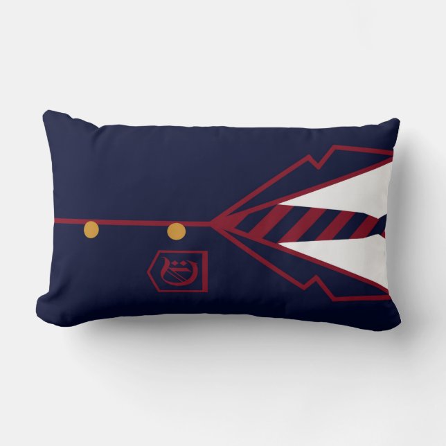 Glöm inte Jacka nästa gång, New Kid. Lumbarkudde (Framsida)