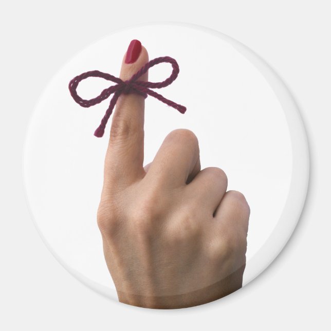 "Glöm inte" kylmagnet Magnet (Framsidan)
