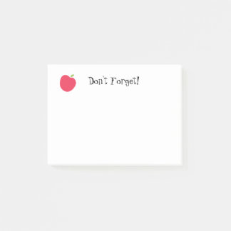 Glöm inte post-it block