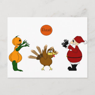 Glöm inte Thanksgivingens vykort