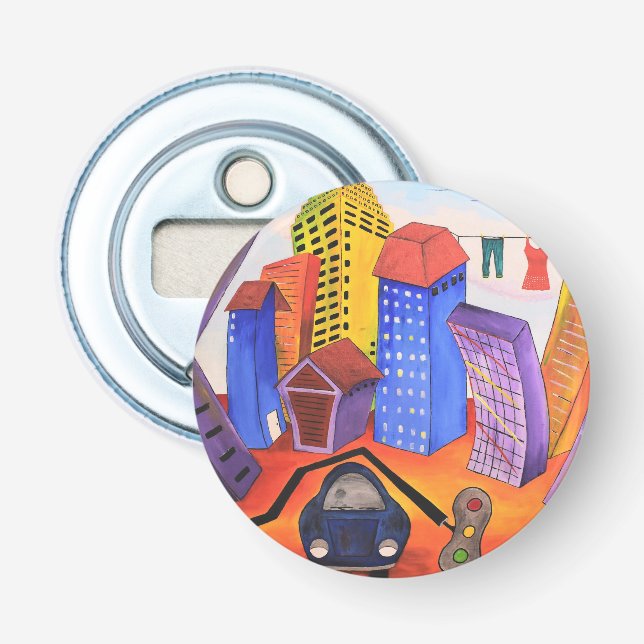 Glöm inte Tvätta Flaska-öppnare Flasköppnare (Framsidan)