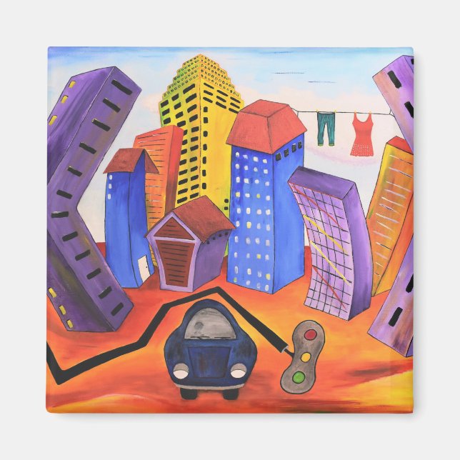 Glöm inte Tvätta magnet (Framsidan)