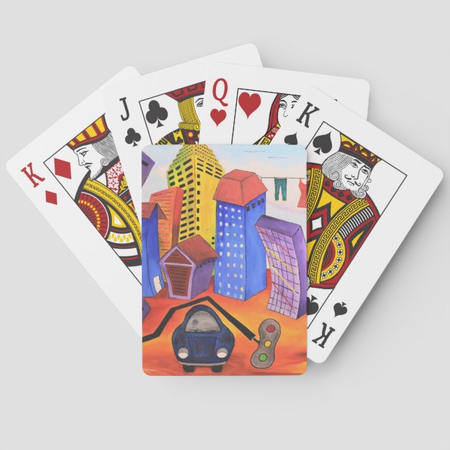 Glöm inte Tvätta spelkort (Baksidan)