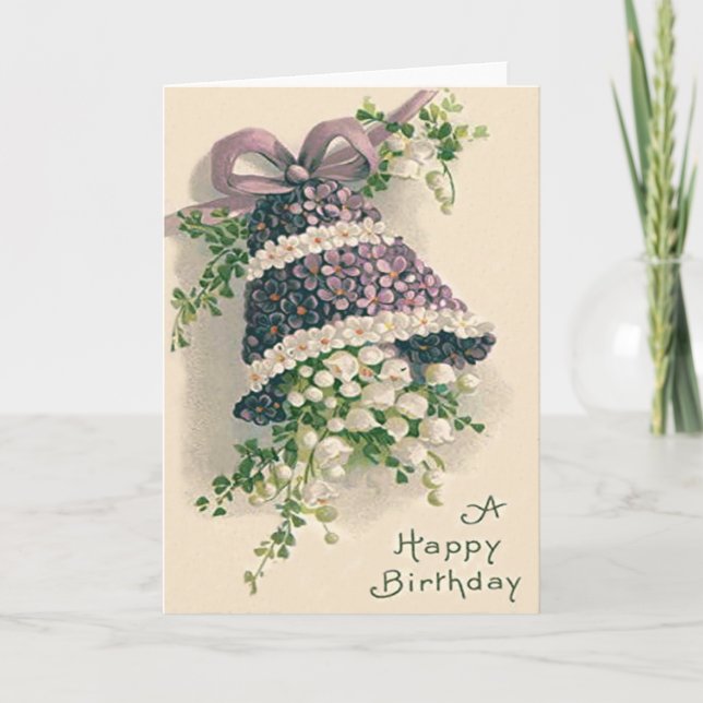 Glöm-jag-Inte Lily-Dalen Bell Kort (Framsida)