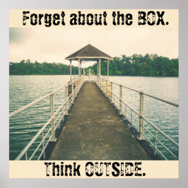 Glöm lådan - Tänka utanför Poster Vintage Dock