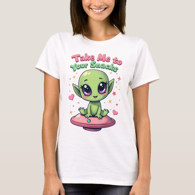 Glöm ledaren, ta mig till dina snarkar t shirt (Framsida)