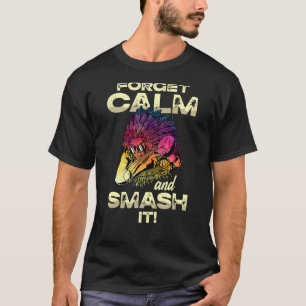 Glöm Lugn och stäng av den med Pong Player Bord T Shirt