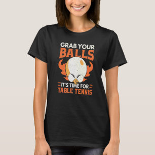 Glöm Lugn Smash It Bord tennis Player Ping Pong T Shirt