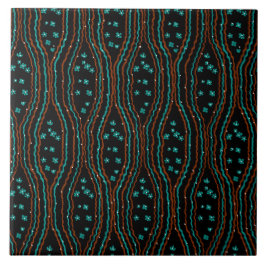 Glöm-me-blomma Kakelplatta