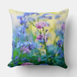 Glöm-Me-Not Flowers Kudde