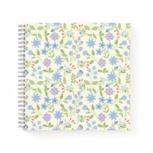 Glöm-me-noter och kornblommor