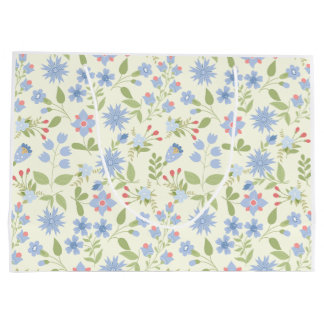 Glöm-me-noter och kornblommor