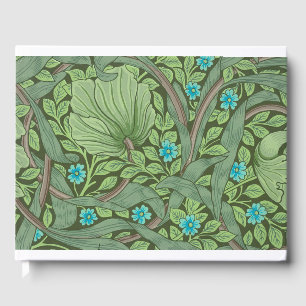 Glöm-Me-Nots, Tapet av William Morris Gästböcker