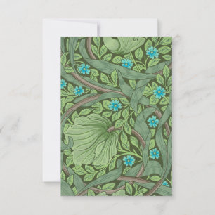 Glöm-Me-Nots, Tapet av William Morris Tack Kort