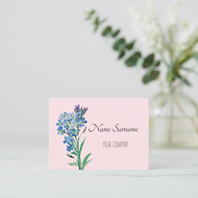 Glöm mig inte affärskortet visitkort (Stående Fram)