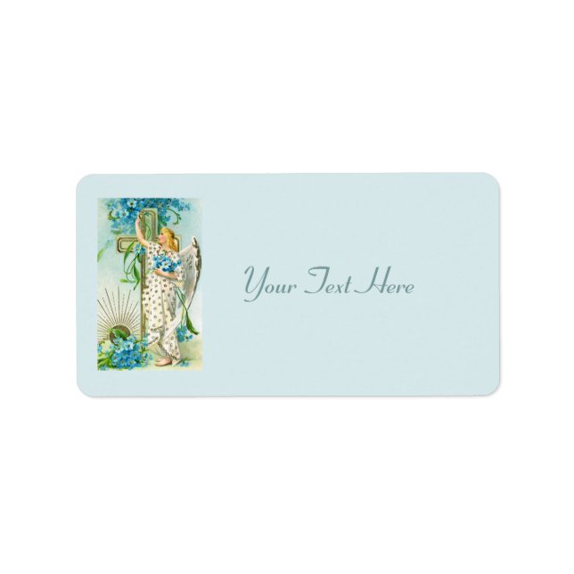 Glöm mig inte Angel Adressetikett (Framsidan)