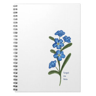 Glöm mig inte att blomma Anpassningsbarnas anteckn Anteckningsbok