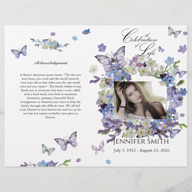 Glöm mig inte att jag inte har ett underligt progr reklamblad (Framsidan)