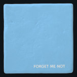 Glöm mig, inte blå färg namn stenunderlägg<br><div class="desc">Glöm mig,  inte blå färg namn</div>