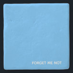 Glöm mig, inte blå färg namn stenunderlägg<br><div class="desc">Glöm mig,  inte blå färg namn</div>