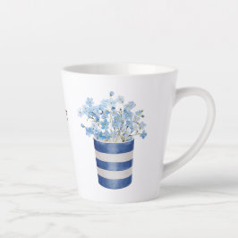 Glöm mig inte blomma keramiska Älskare
