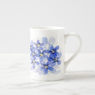 Glöm mig - inte Bone China mugg Benporslin Mugg