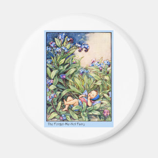Glöm mig-Inte Fairy Magnet