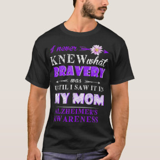 Glöm mig inte förrän jag såg det i min Mamma, Alzh T Shirt