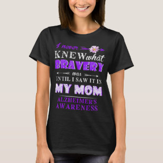 Glöm mig inte förrän jag såg det i min Mamma, Alzh T Shirt