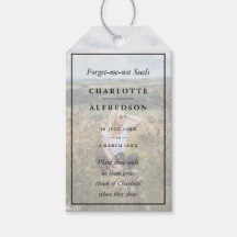 Glöm mig-inte Frö | Funeral Memorial Photo