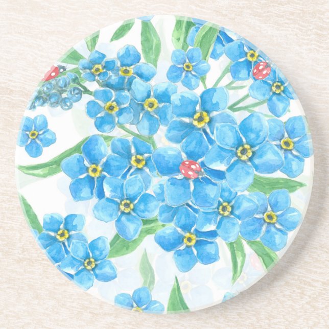 Glöm mig inte, inte sömlös mönster underlägg (Framsidan)