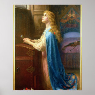 "Glöm mig inte" (olja på canvas) Poster