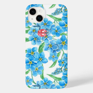 Glöm mig, inte sömlöst blommönster
