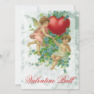 Glöm mig Knot Valentine Inbjudningar