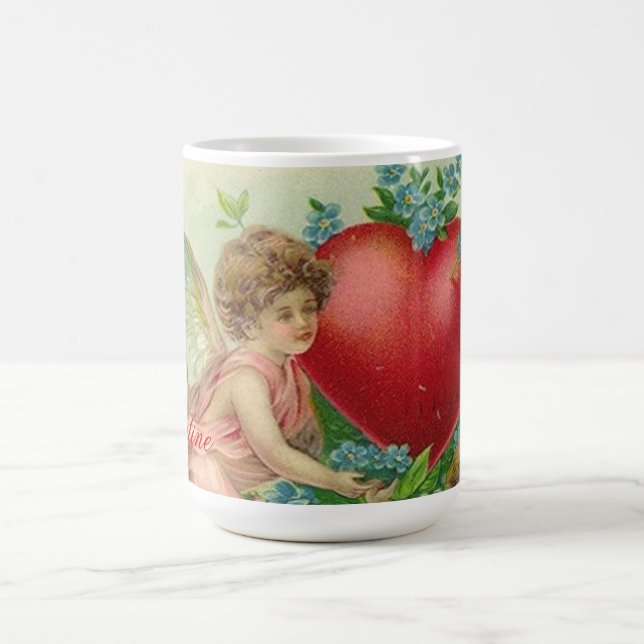 Glöm mig Knot Valentine Kaffemugg (Center)