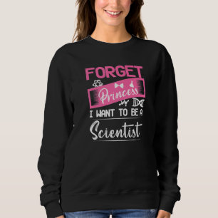 Glöm Princess jag vill vara vetenskapsman C T Shirt