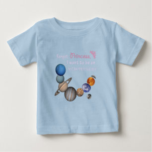 Glöm prinsessa - astrofysiker t shirt