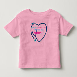 "Glöm prinsessan, jag vill vara en sjuksköterska" T Shirt