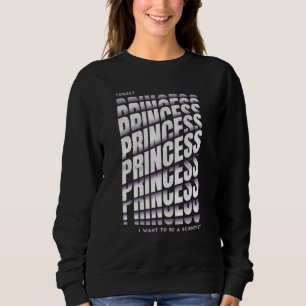 Glöm prinsessan jag vill vara en vetenskapsman t shirt