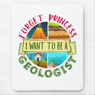 Glöm prinsessan jag vill vara geolog Geologi Musmatta