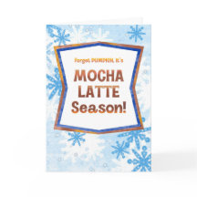 Glöm pumpa det är mocha latte-säsong Roligt höst 